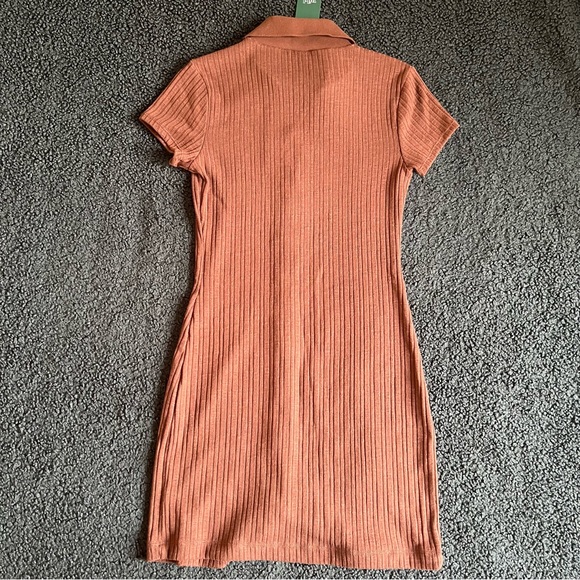 Wild Fable | Ribbed Button-Down Dress - Picture 3 of 5